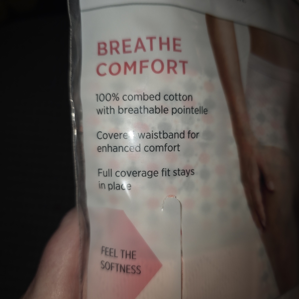 NWT Jockey 3pk Cotton Underwear. Elance Breathe Comfort Briefs. Plus Size 9 /XXL - Picture 8 of 8